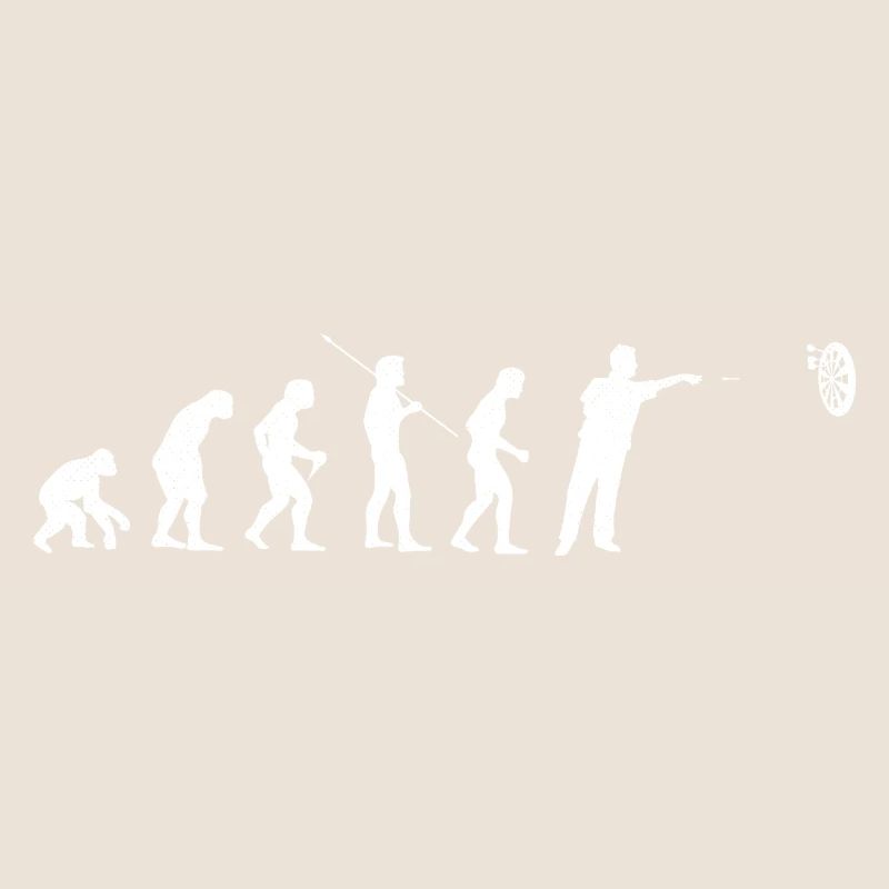 Darts Evolution Dartspieler Darten Dart Geschenk