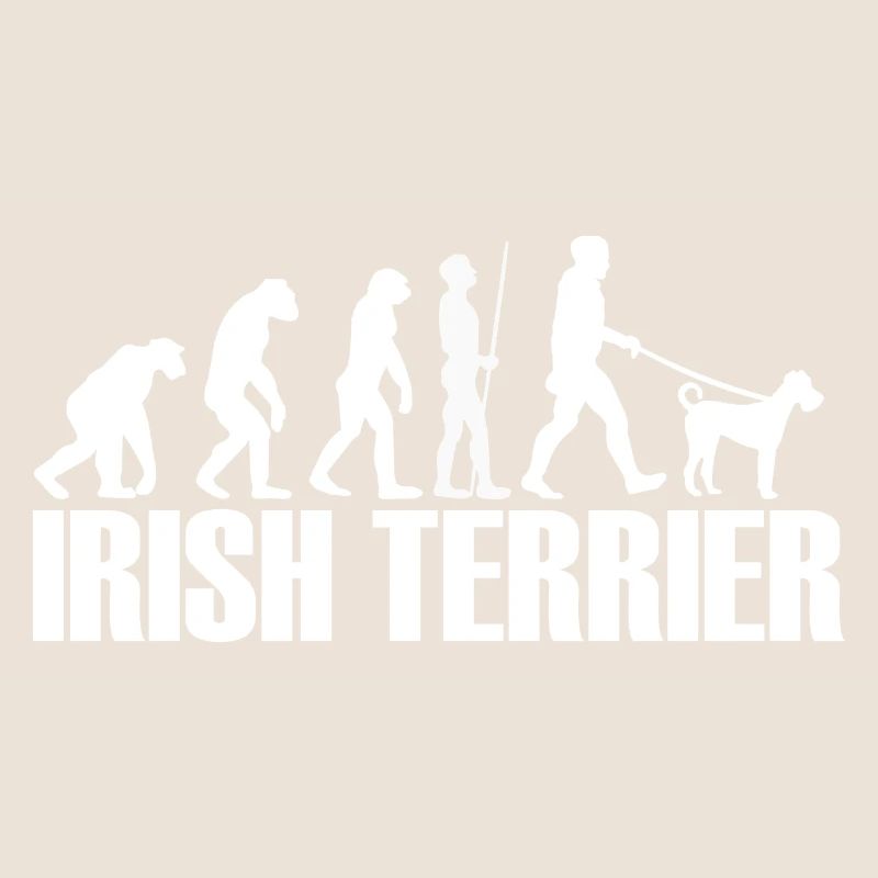 Irish Terrier Hunde Hundebesitzer Evolution