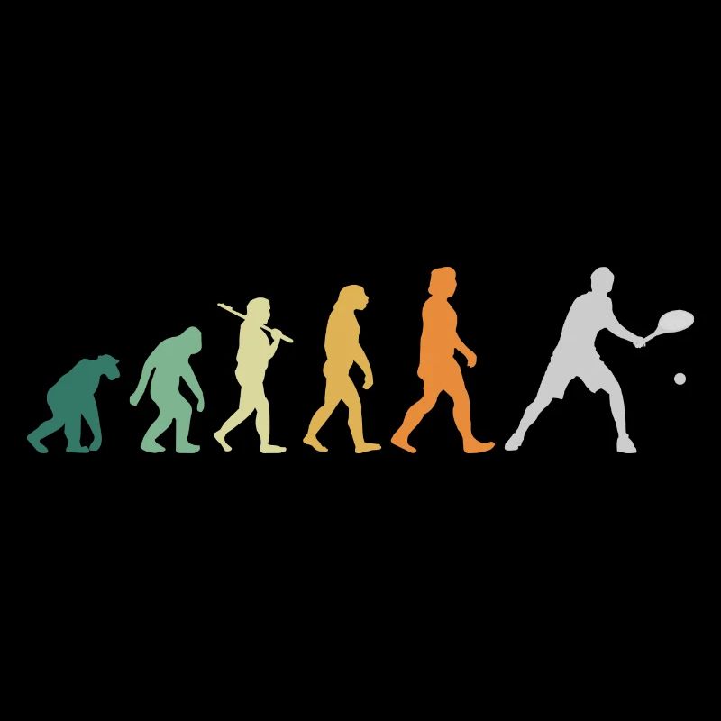 Tennisman Retro Style - Evolution