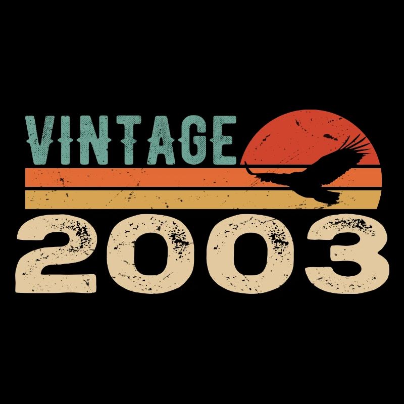 Jahrgang 2003 Geburtstagsgeschenk 2003 Retro 2003