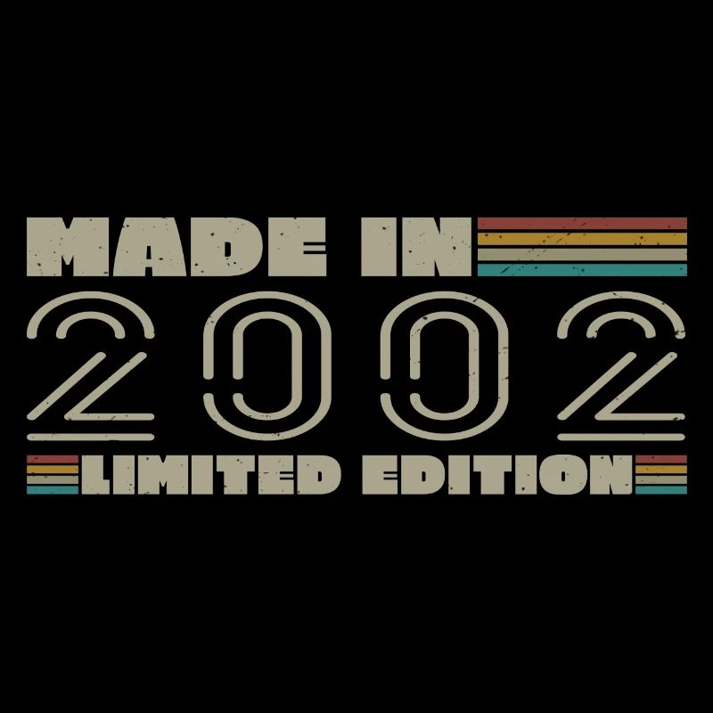2002 vintage 2002 birthday gift born in 2002