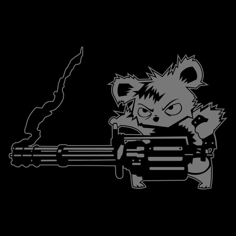 evil cuddly toys: the chaingun-teddy