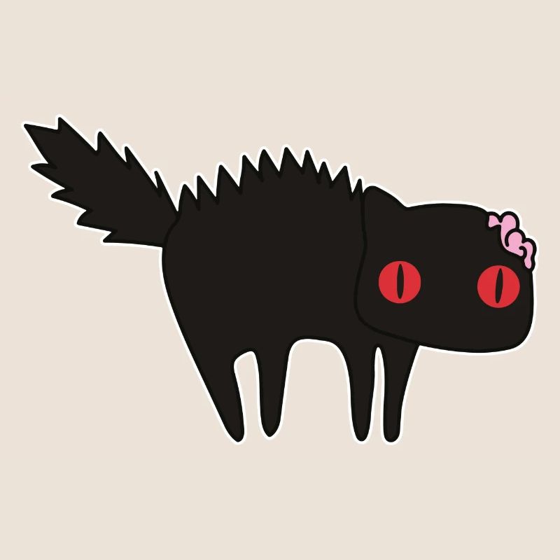 Zombie Katze