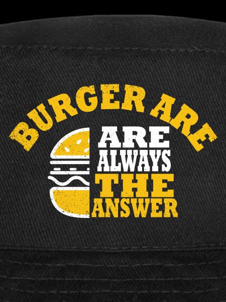 burger sont toujours la réponse