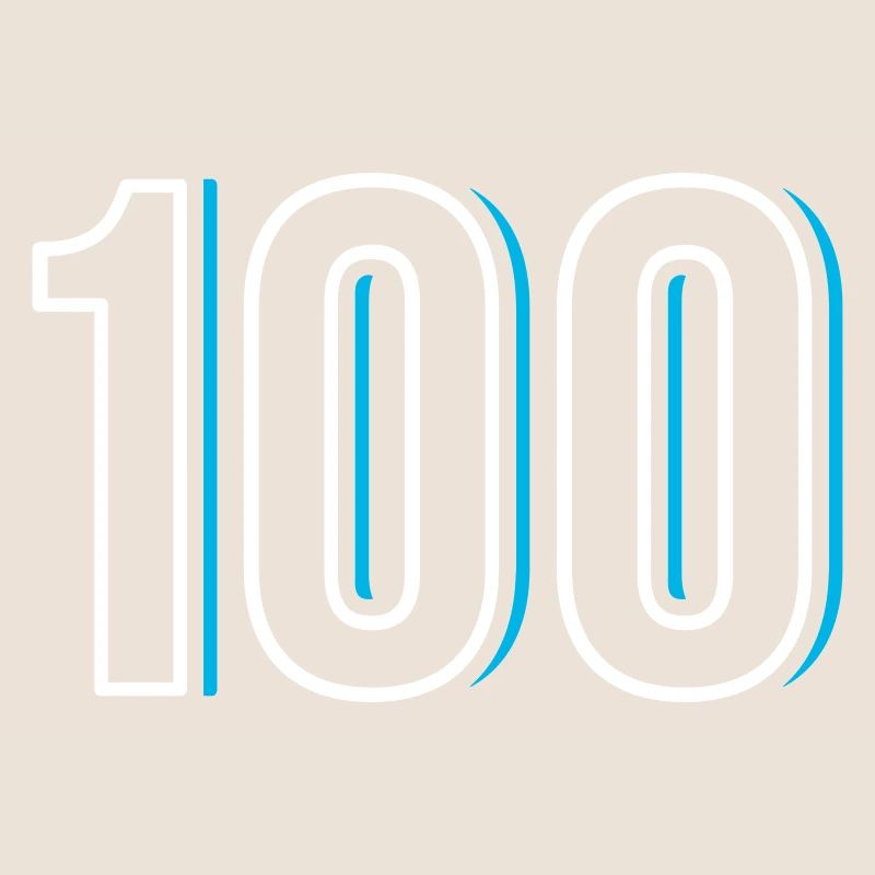 Numéro 100 - Cent - cent