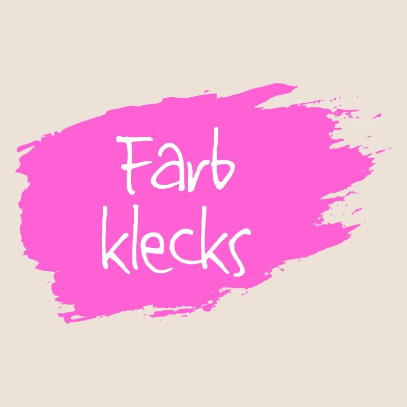 Farbklecks pink