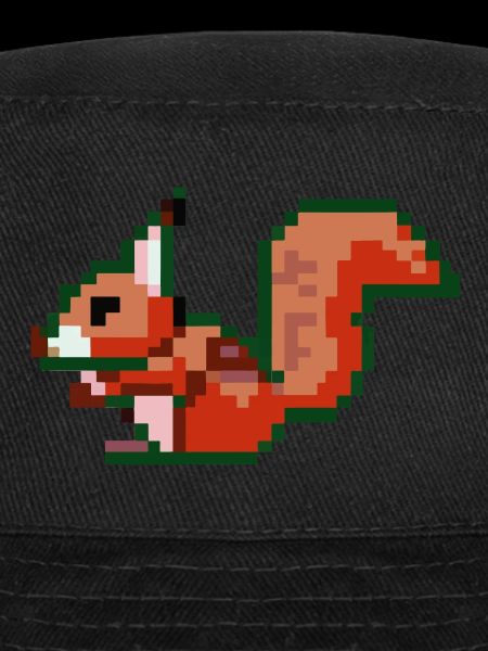 Squirrel Pixel Art Idée cadeau