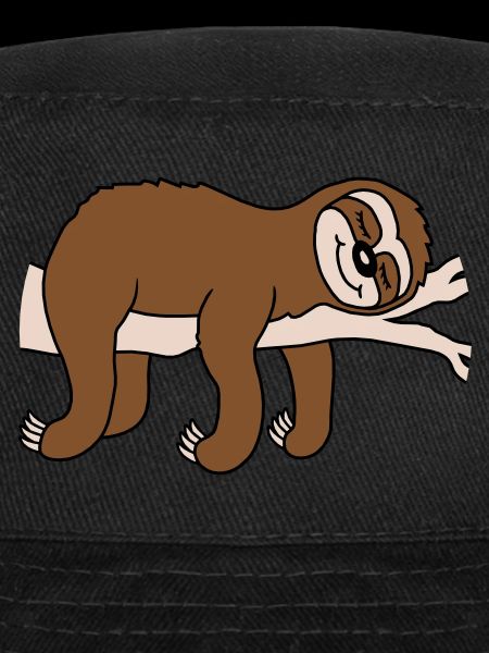 Tired Sloth Sleeps Comic