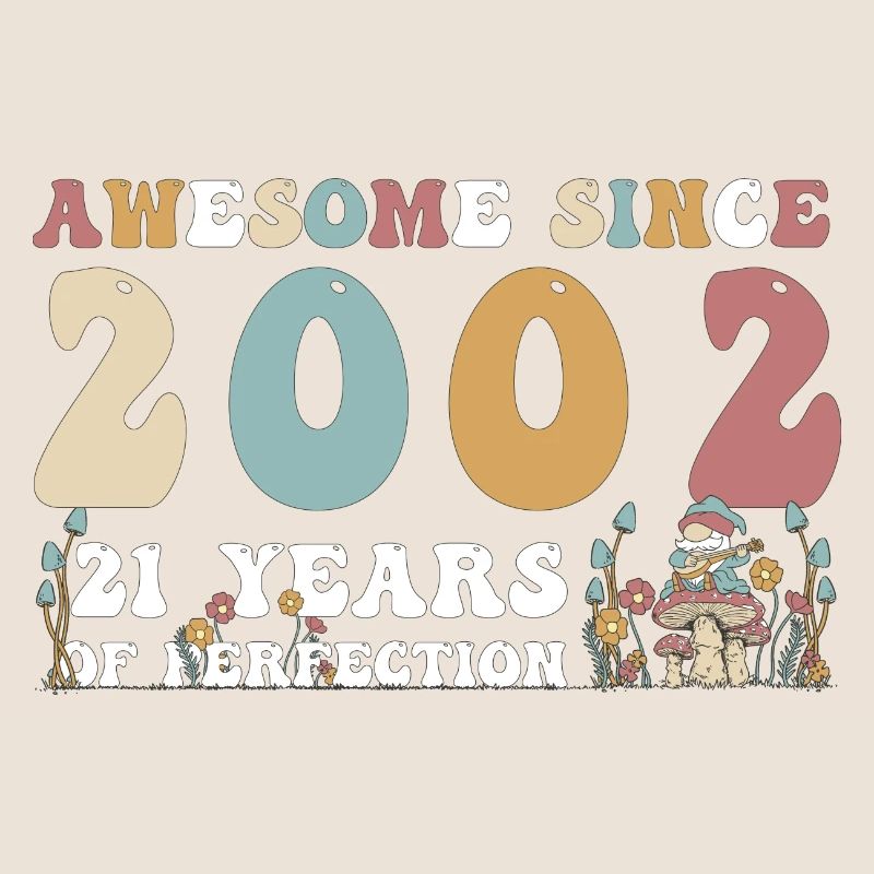 Super seit 2002 21 Jahr der Perfektion - 21.