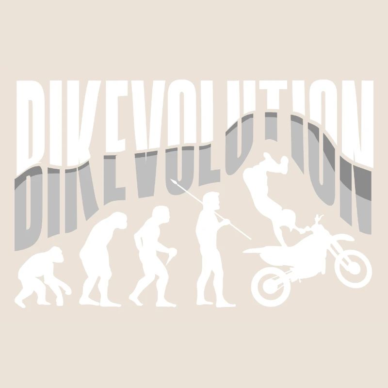 Motorcycle Evolution Vintage Shadow Biker
