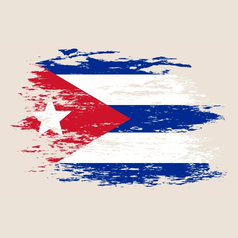 Drapeau cubain utilisé