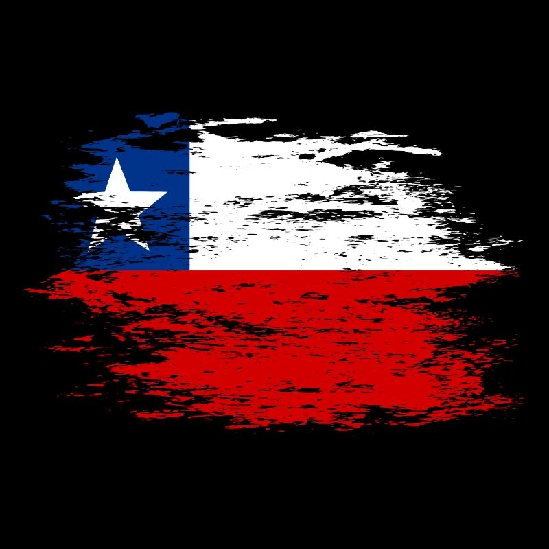 Drapeau chilien utilisé