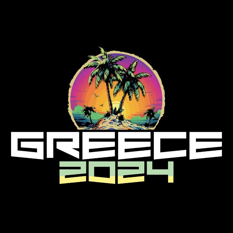 Greece 2024 Urlaub Palmen
