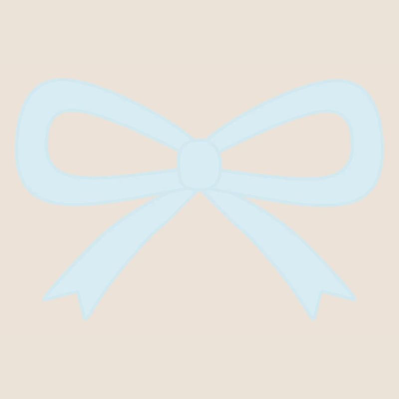 Noeud bleu clair