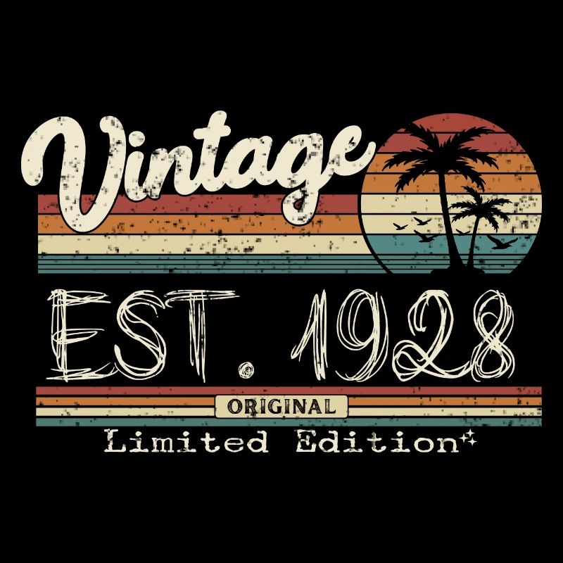 1928 Born Vintage Geburtstagsgeschenk