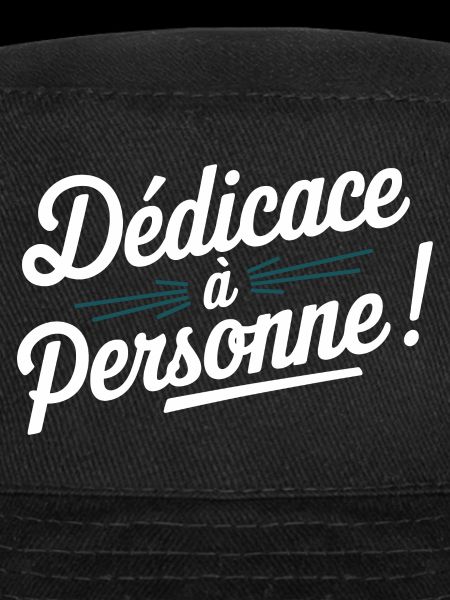 Dédicace à personne