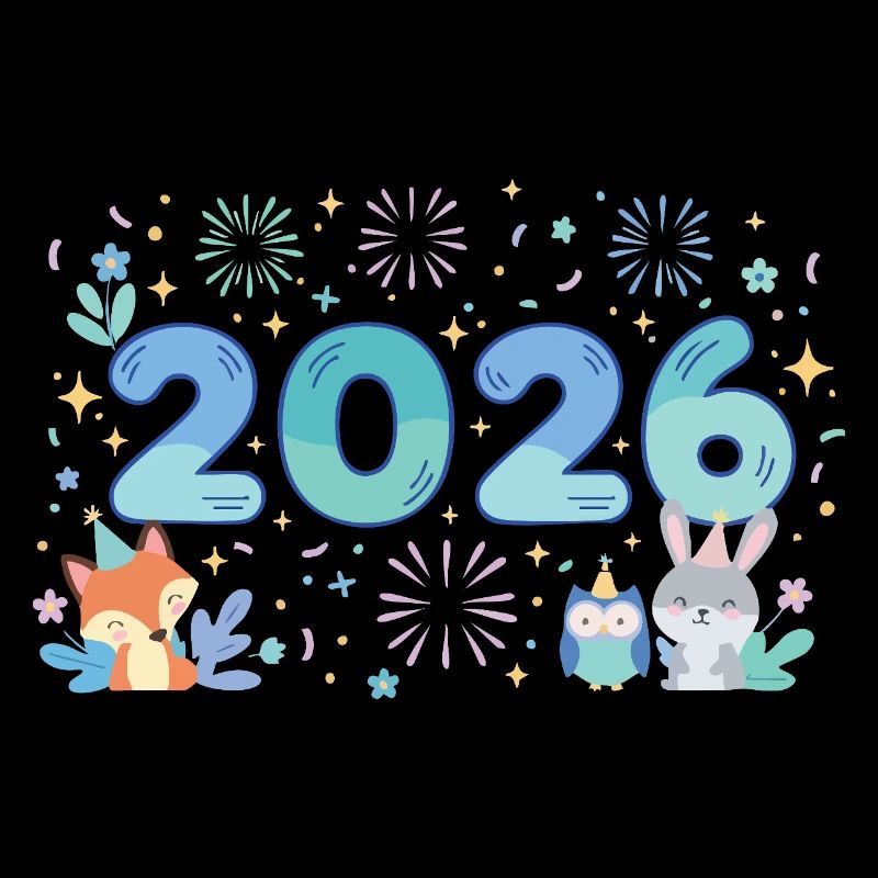 Conception de la célébration du réveillon du Nouvel An 2026