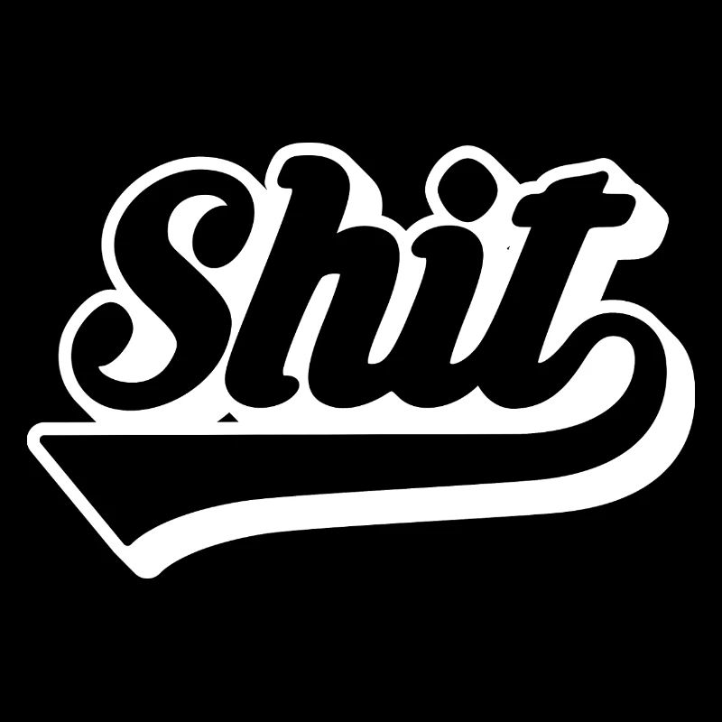 Merde Rétro Script