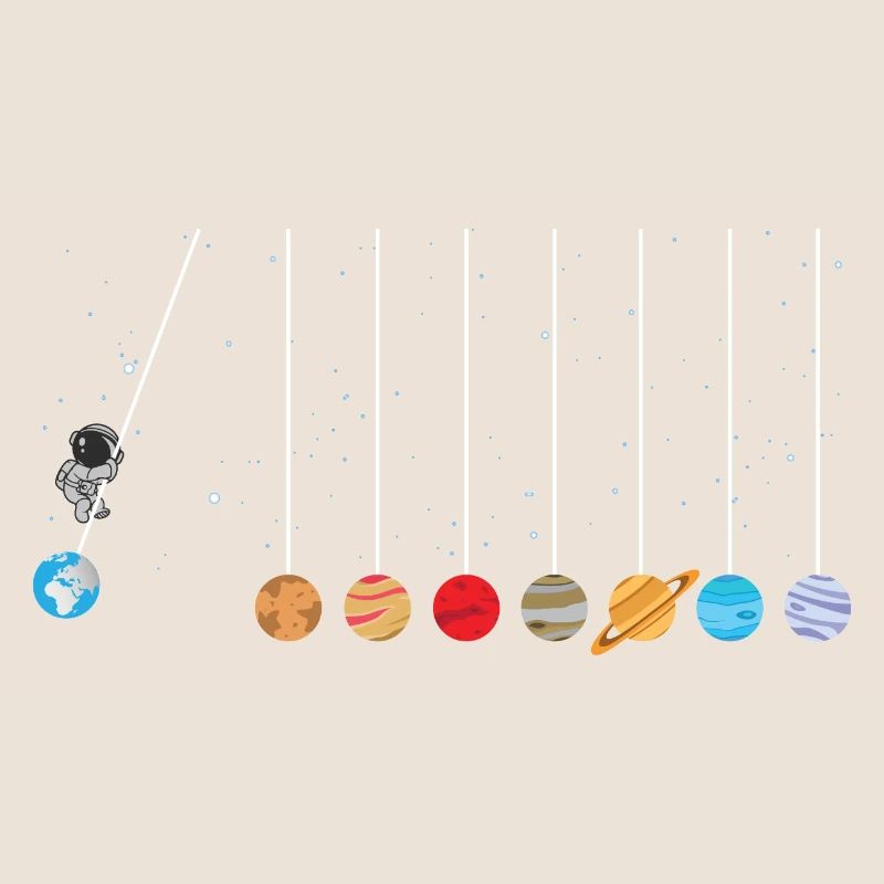 astronaute swing planètes système solaire science spatiale