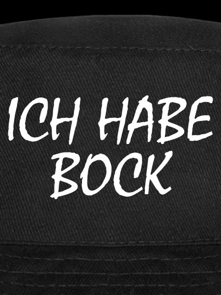 Ich habe bock