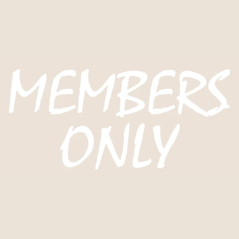 members only