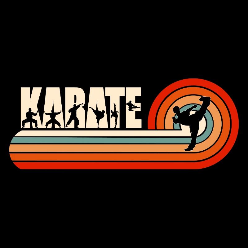 Karate Fighter Karate Kämpfer Kampf Sport