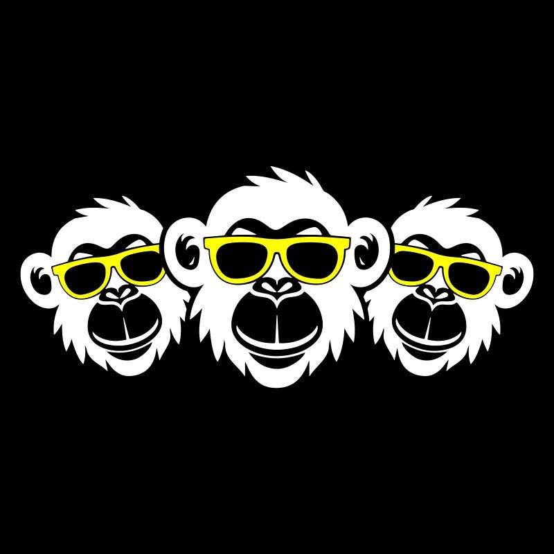 Monkey Head Funny Party Monkey