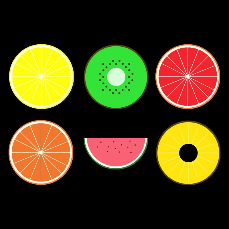 DIGITAL FRUITS - Digitale Hipster Früchte