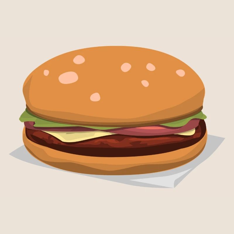 Leckerer Hamburger