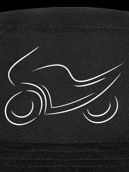 Motorcycle outline
