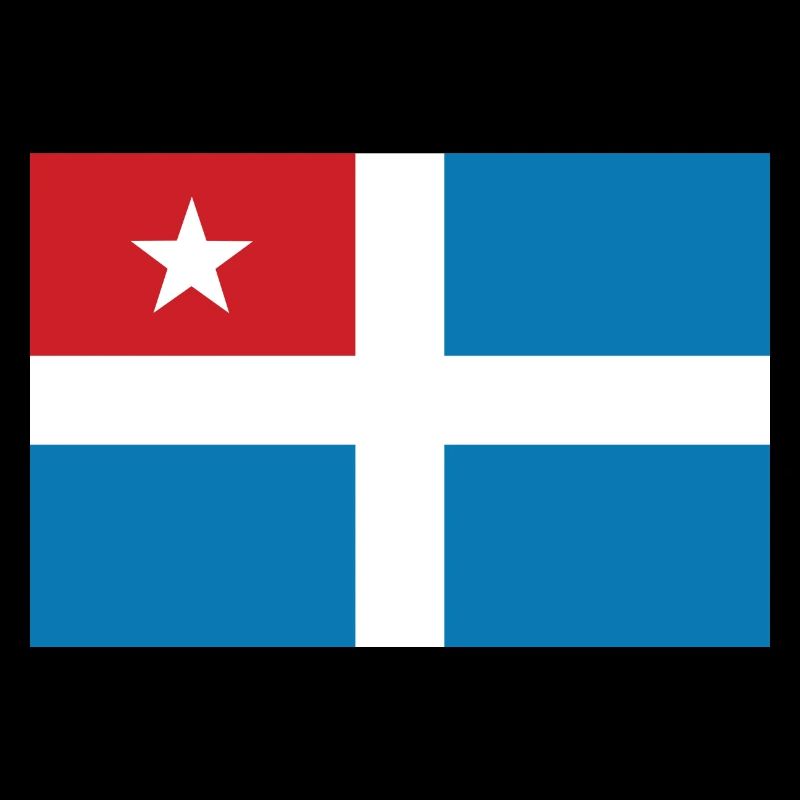Kreta Flagge Reise Geschenk