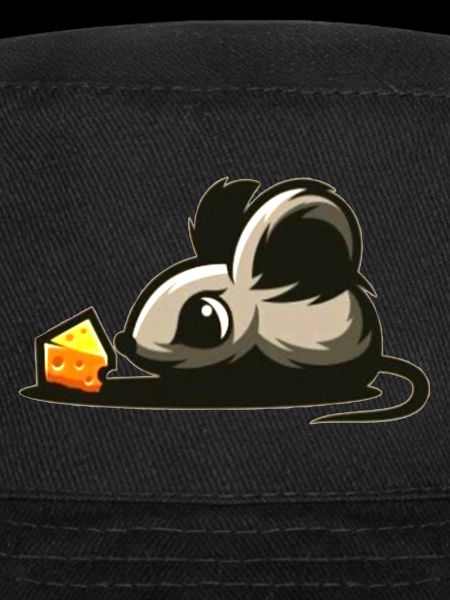 Souris de bébé avec fromage