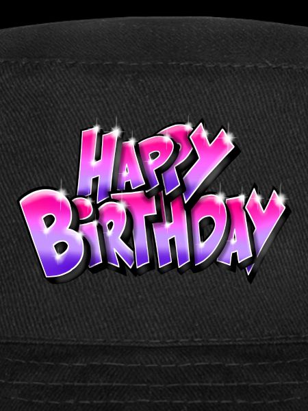 Graffiti Happy Birthday