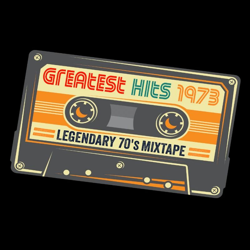 Greatest Hits 1973 Anniversaire Cassette Conception