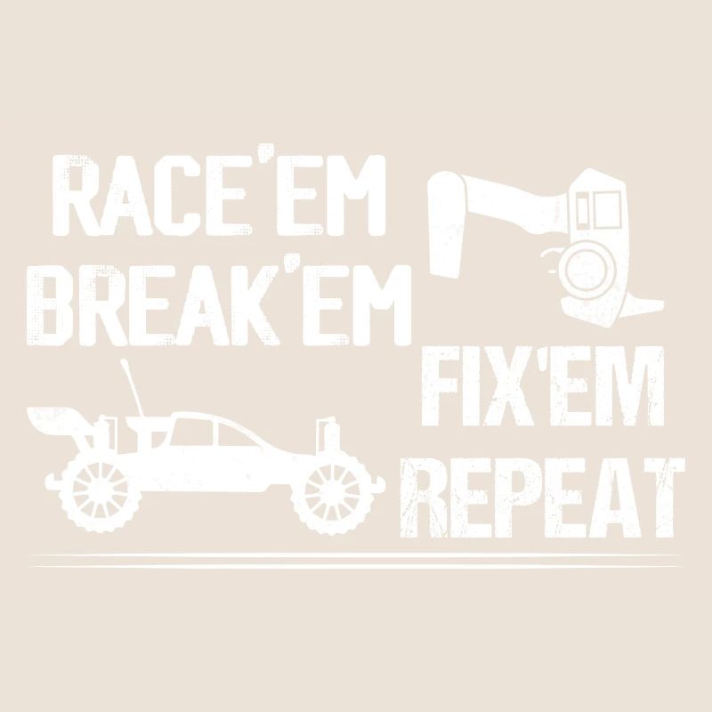 Race’em Break’em Fix’em Repeat Remote Control Mod