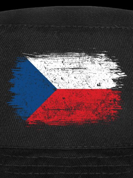 Coup de pinceau Drapeau tchèque