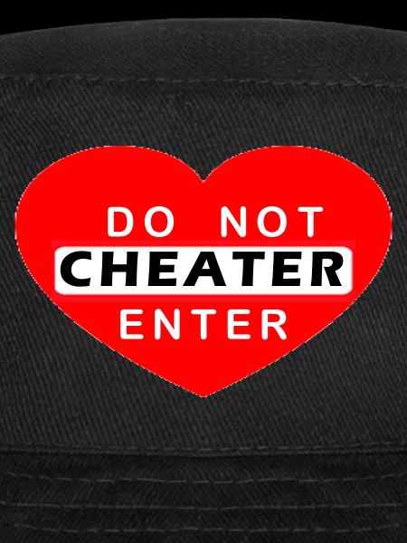 DO NOT ENTER CHEATER