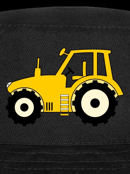 Tractor yellow