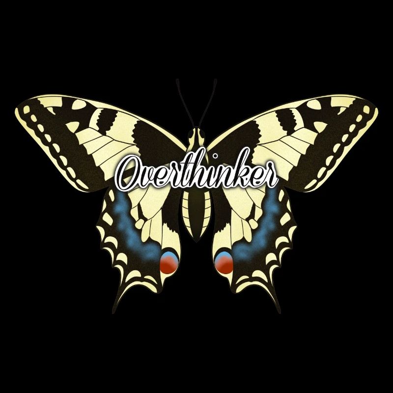 Overthinker Schmetterling
