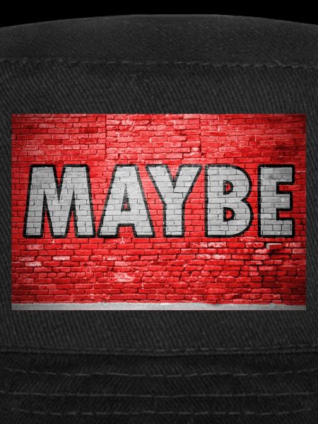 Maybe Brick Wall Graffiti