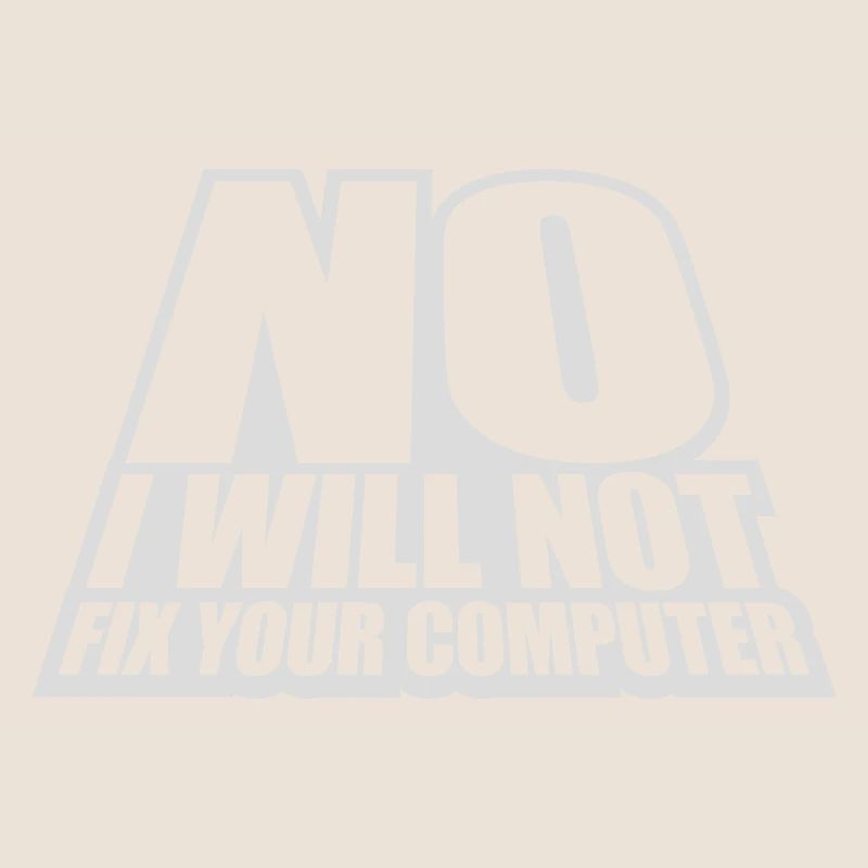 not fix your computer