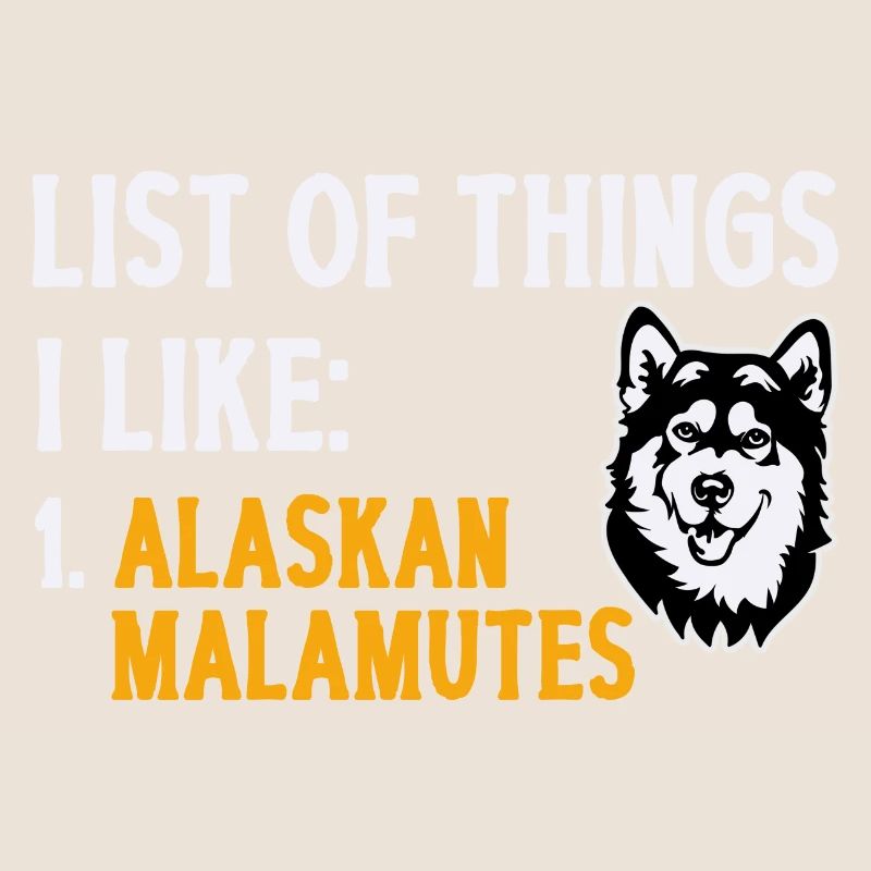 Chien Malamute d’Alaska