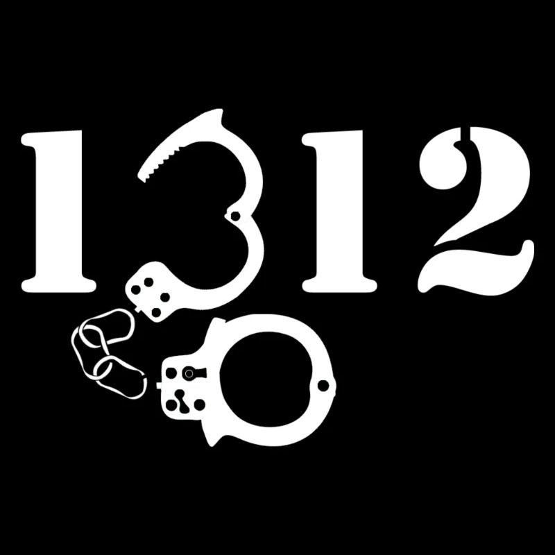 1312 menottes blanc