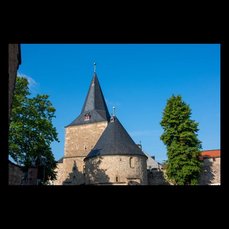 big historical gate (Breites Tor) Goslar Lower Sax