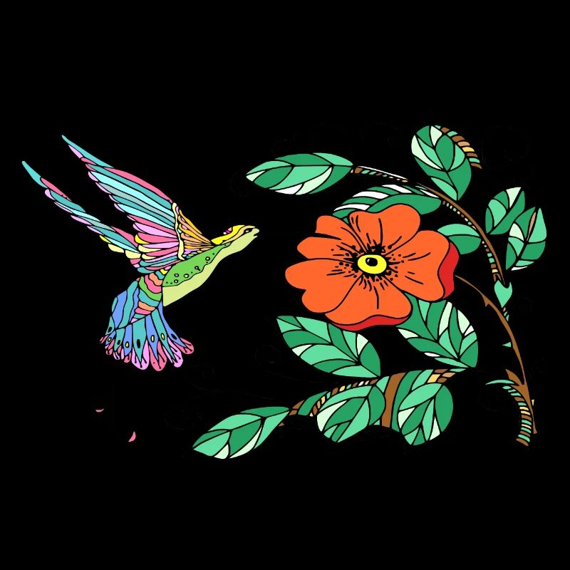 Oiseau coloré
