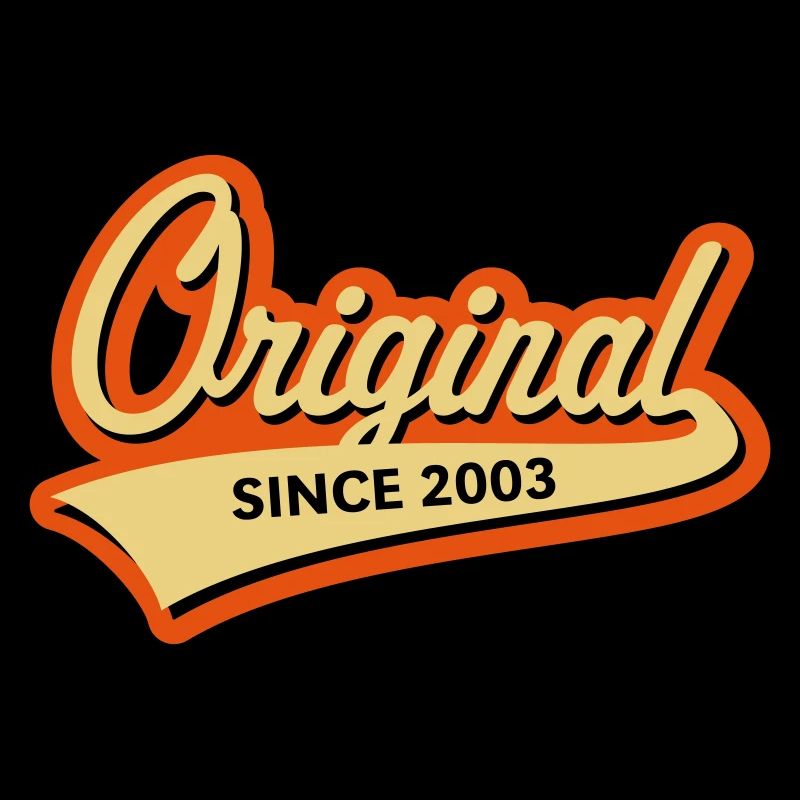 Original depuis 2003 (année de naissance, anniversaire / 3C)