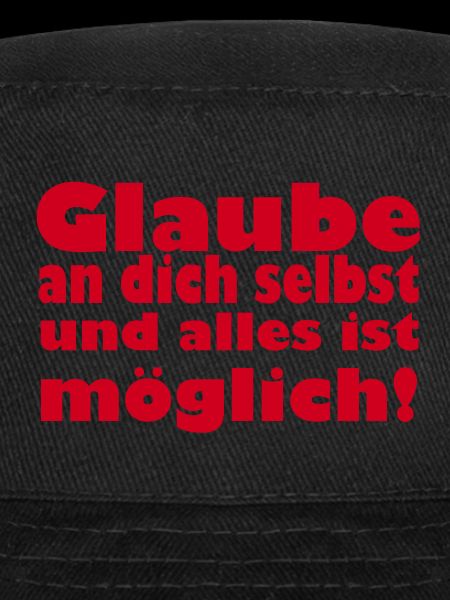 glaube an dich selbst