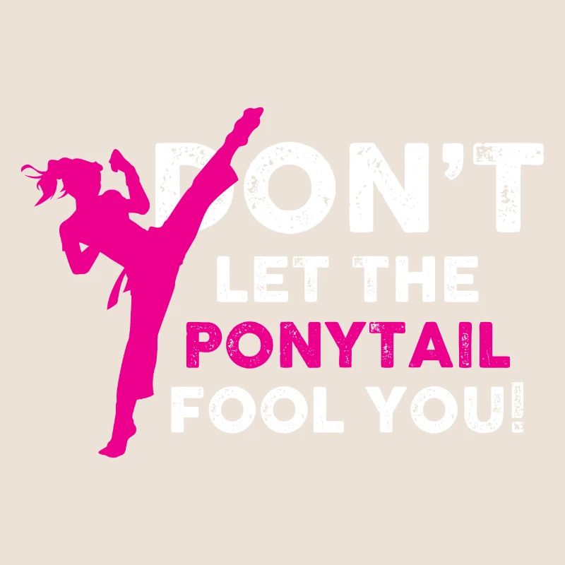 ne vous laissez pas tromper par la queue de cheval Concevez pour un kung