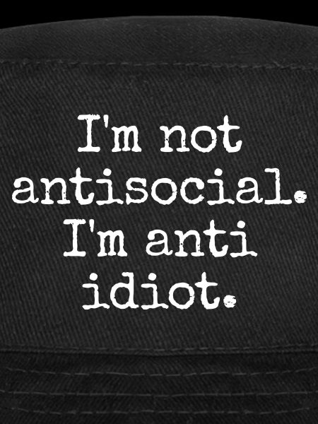 Sarcastic introvert