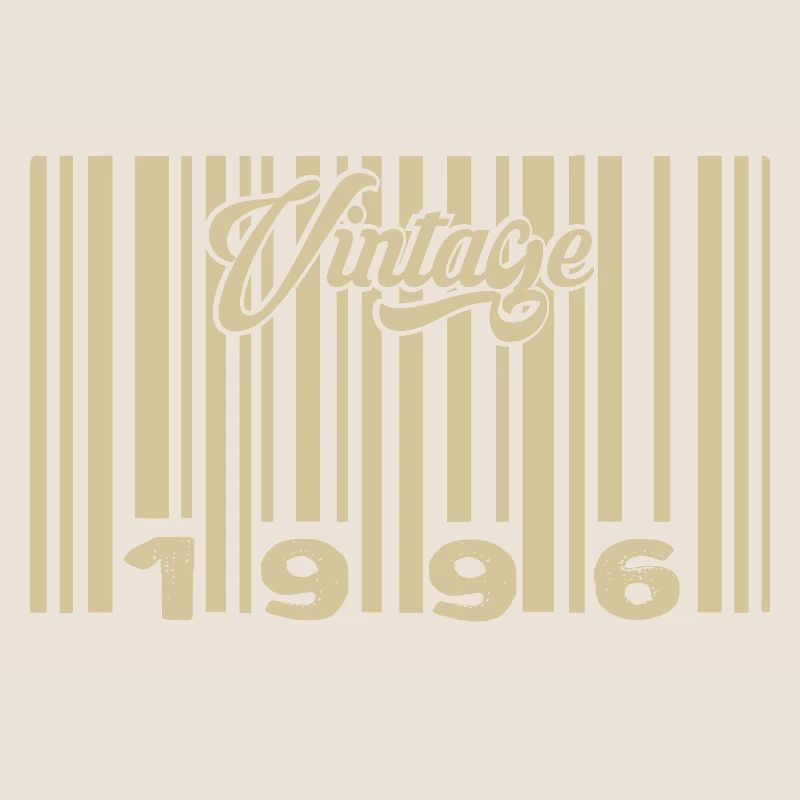 Vintage 1996 Barcode 1996: Year 2025.